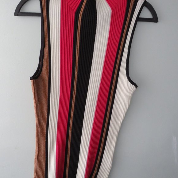 INC International Concepts XL Retro style knit top - Picture 5 of 8